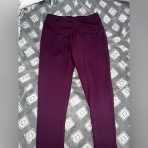 purple 90° leggings